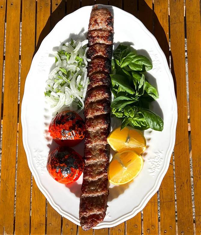 خوراک کباب کوبیده